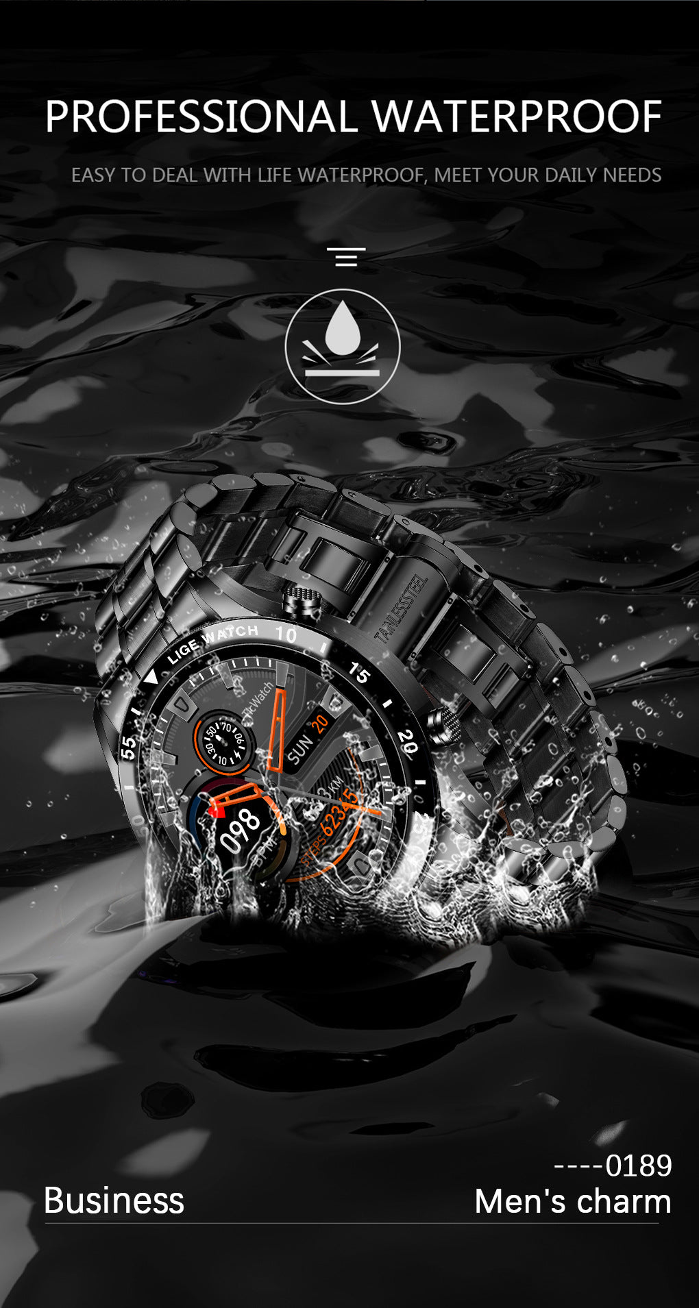 Lige's New Upgrade Smart Watch
