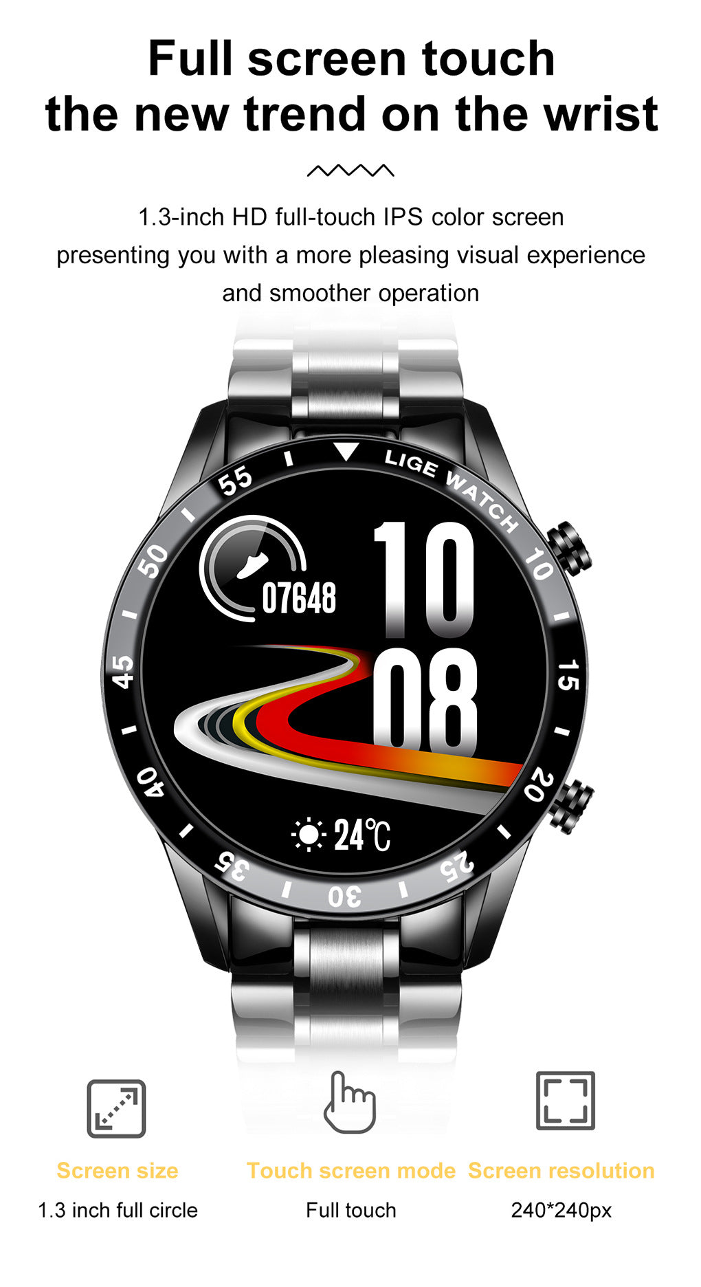 Lige's New Upgrade Smart Watch