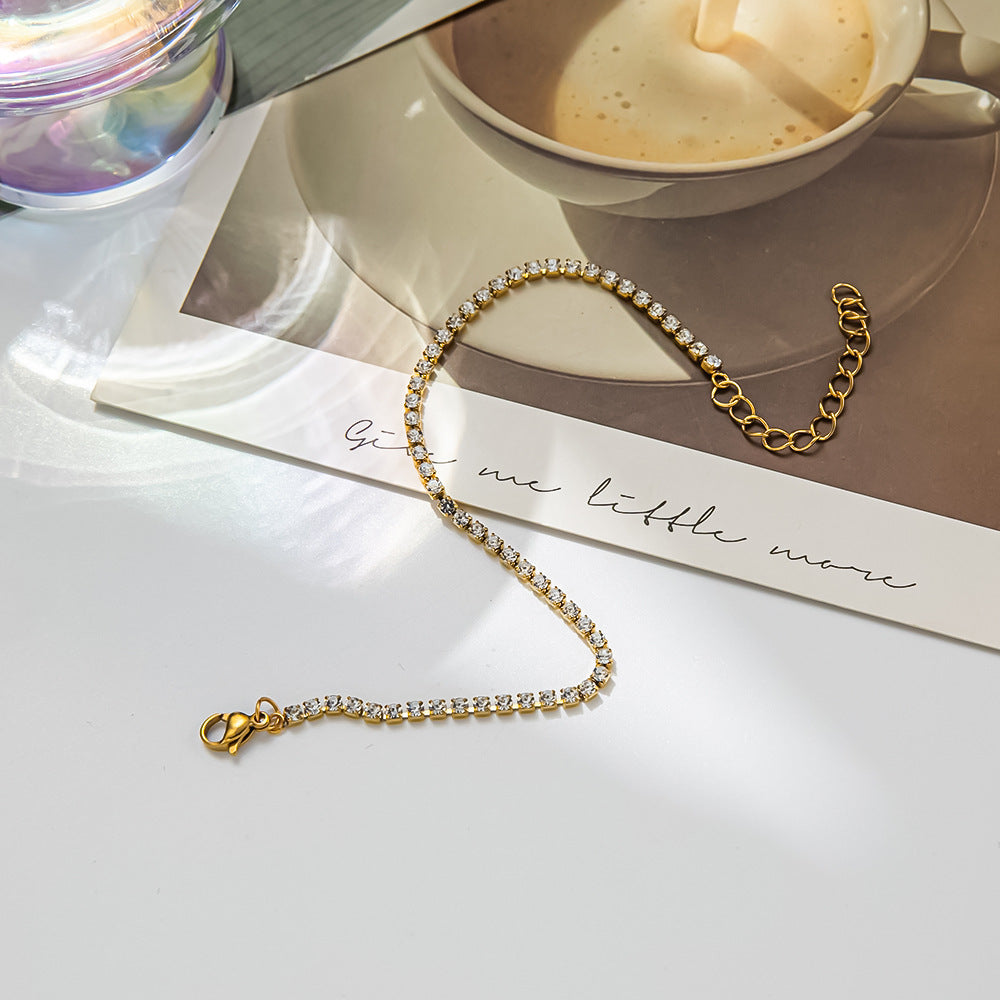 Freya 18k Gold Plated Chain Bracelet