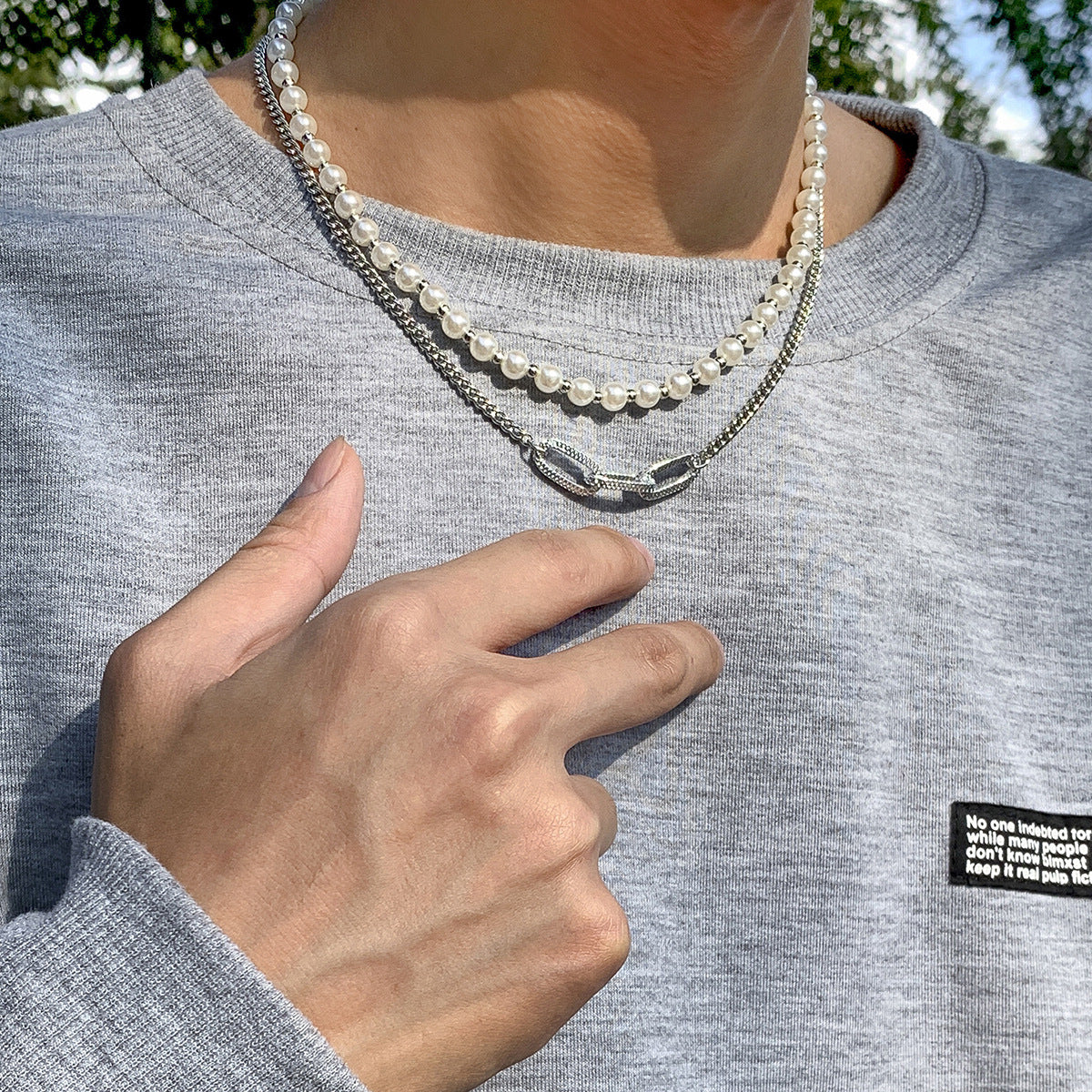 Leopold 18k Gold Plated Necklace