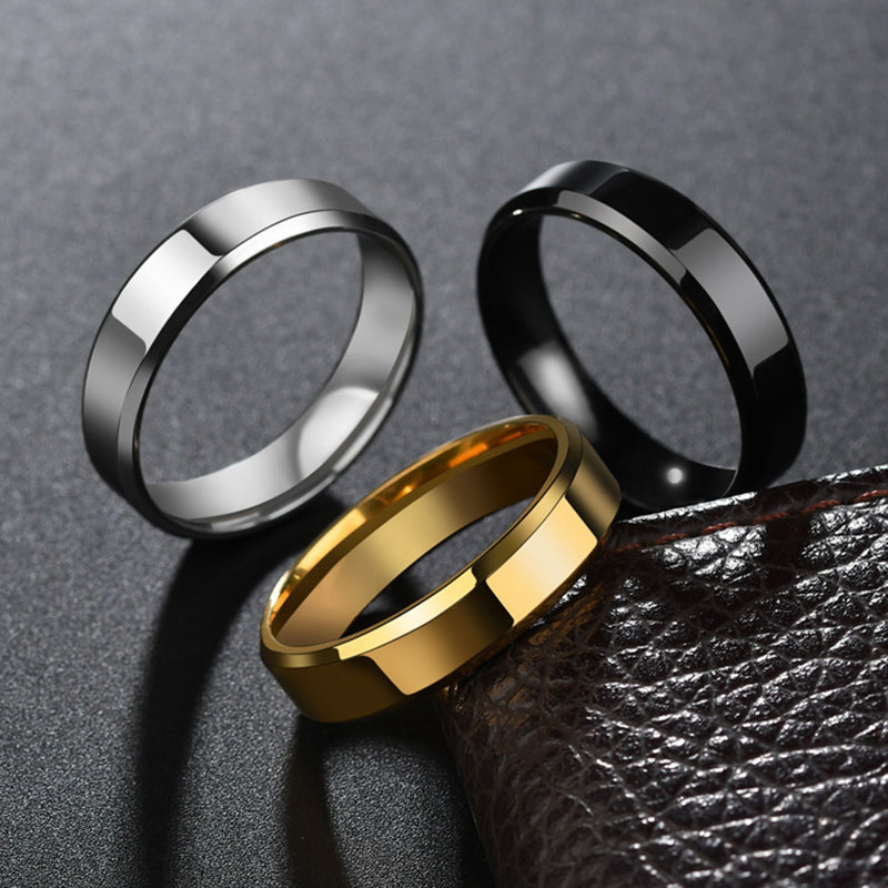 MARTIN Stainless Steel Ring for Women Men
