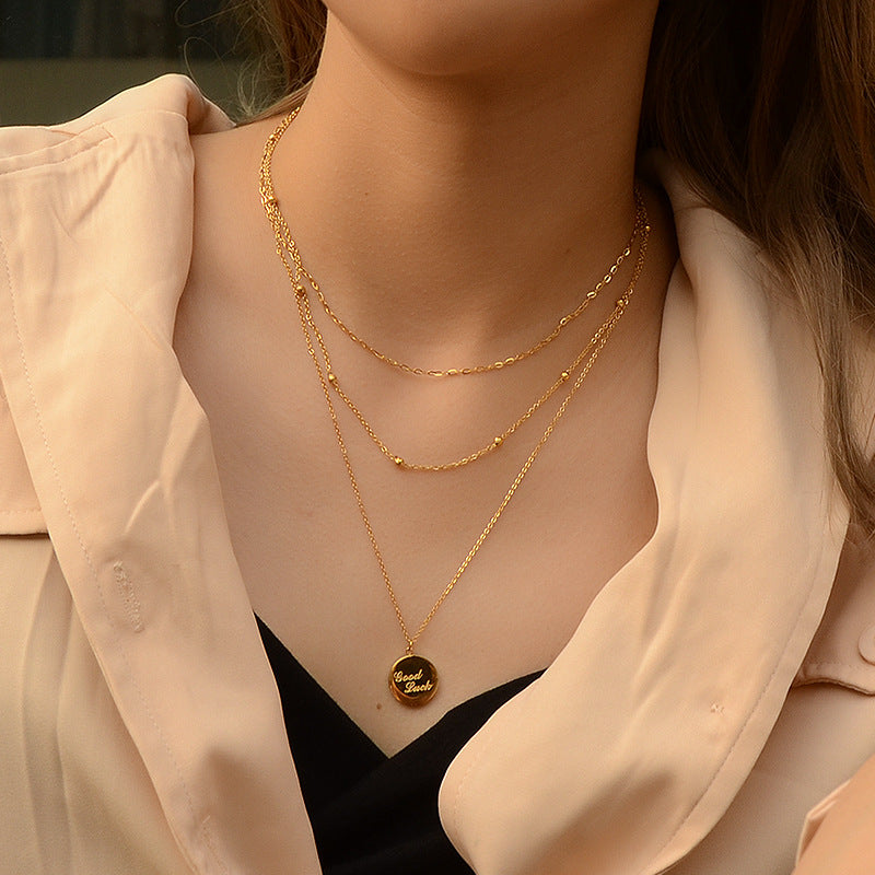 Karin Titanium Steel 18K Real Gold