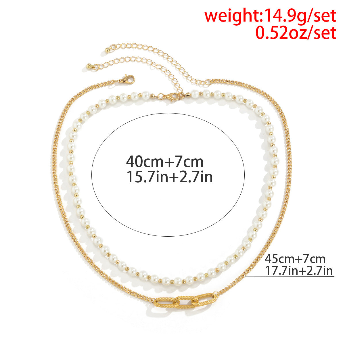 Leopold 18k Gold Plated Necklace
