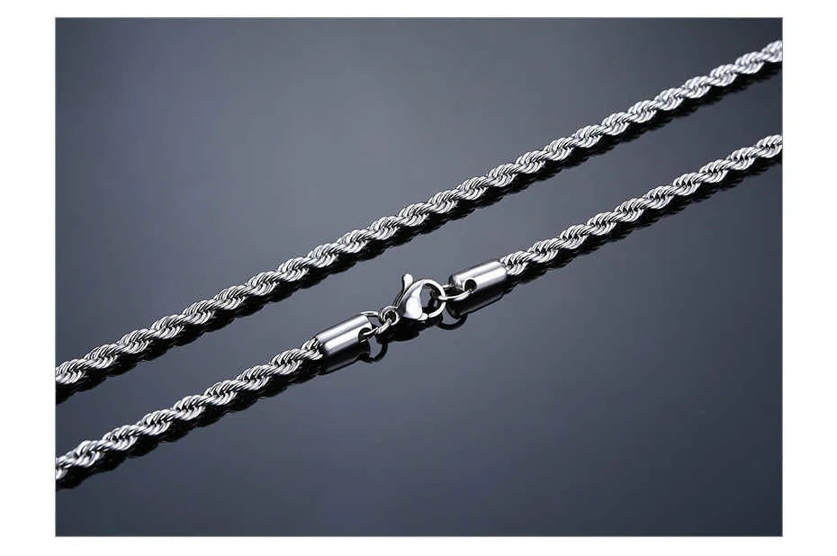 SPARKLE | 3MM ROPE - CHAIN FOR WOMEN