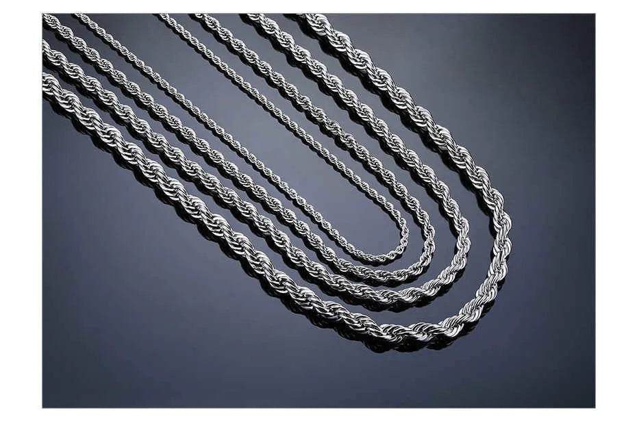 SPARKLE | 3MM ROPE - CHAIN FOR WOMEN