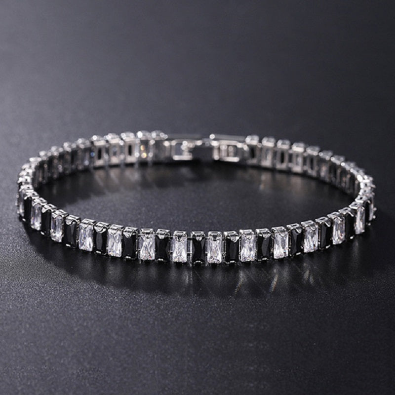 4 MM SPARKLE ICED BRACELET FOR MEN & WOMEN