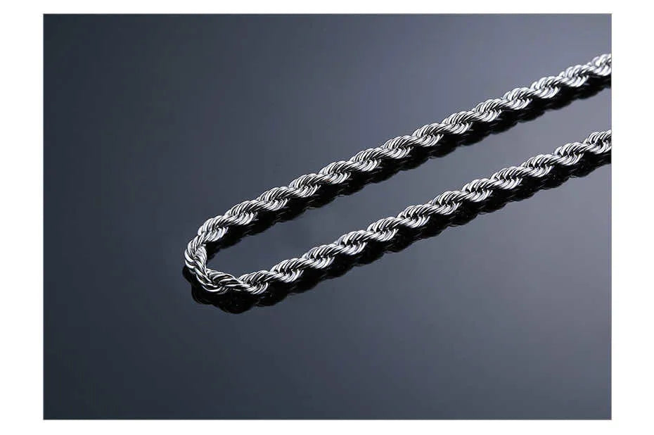 SPARKLE | 5MM ROPE - CHAIN FOR MEN & WOMEN