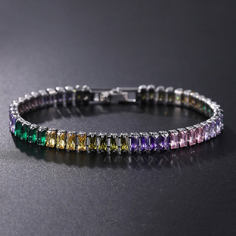 4 MM SPARKLE ICED BRACELET FOR MEN & WOMEN