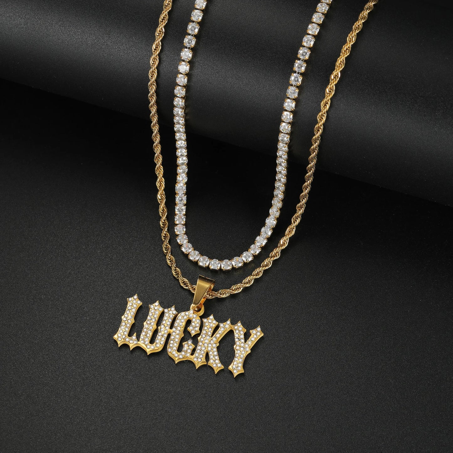 SPARKLE I NEW PERSONALIZED NECKLACE FOR MEN & WOMEN