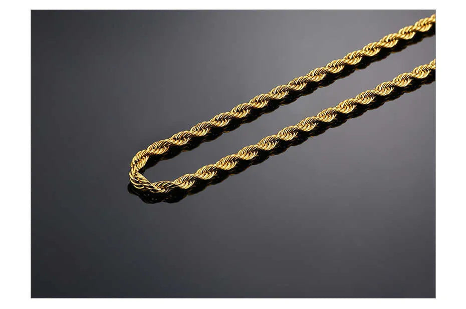 SPARKLE | 5MM ROPE - CHAIN FOR MEN & WOMEN