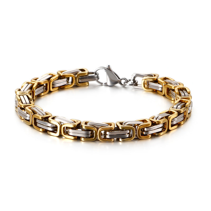 MAX 18k Gold Plated Buckle Bracelet