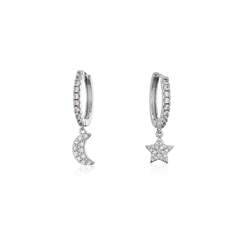 18k Gold Plated Star Earrings