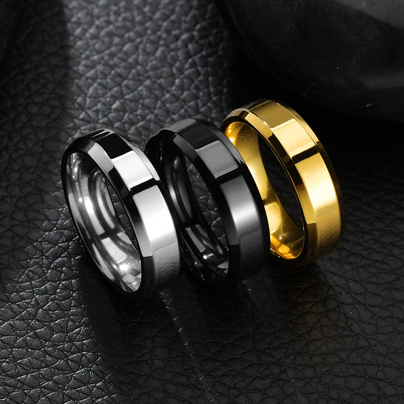 MARTIN  Stainless Steel Ring for Women Men