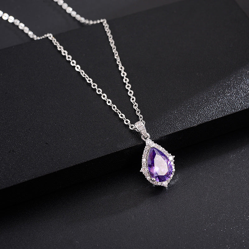 Amethyst Pendant Women