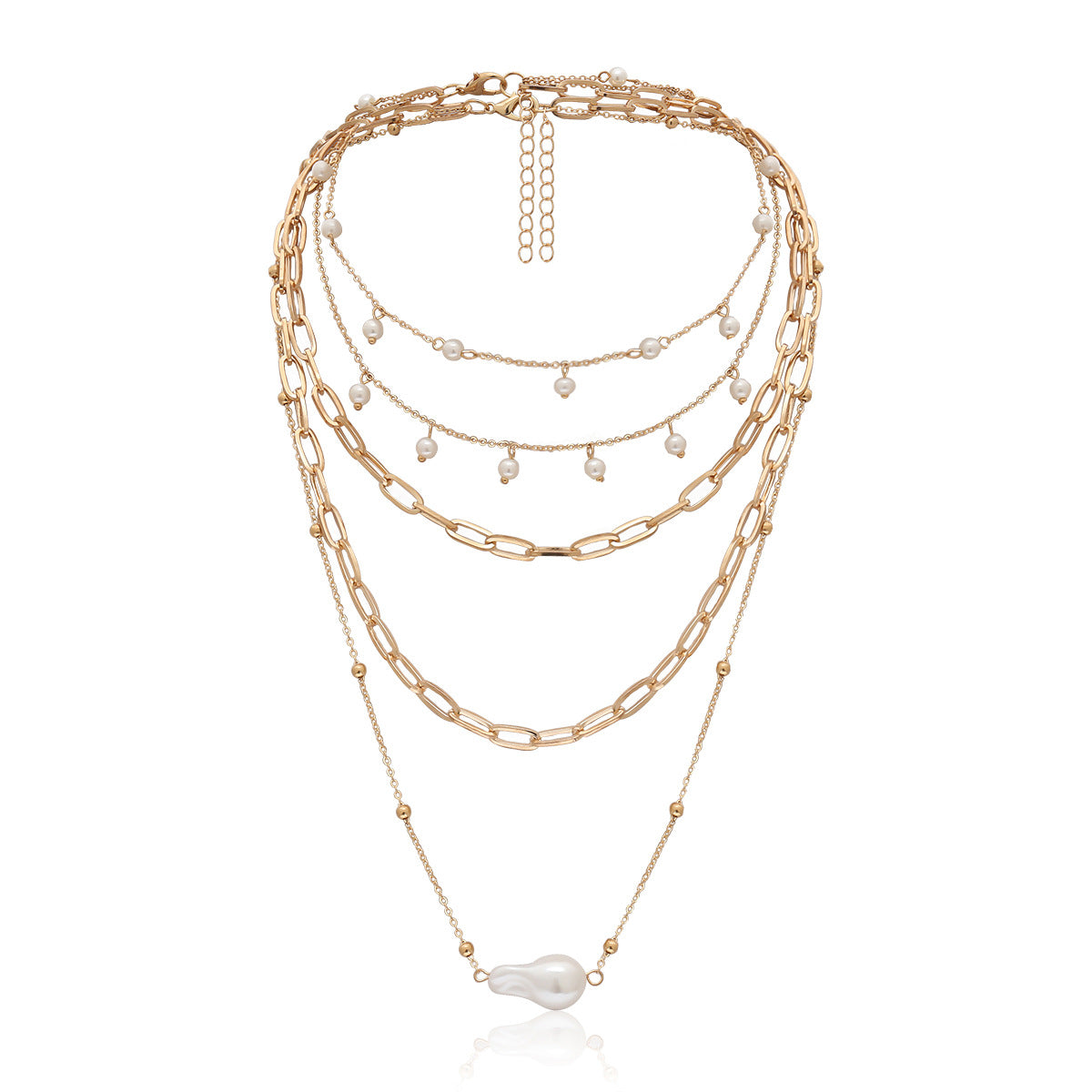 Milano Multilayer pearl necklace for women