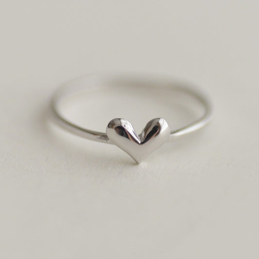 S925 silver Love adjustable finger Ring