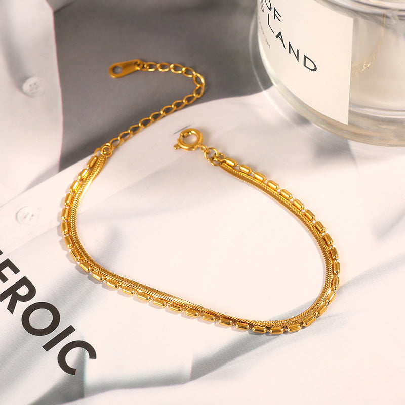 Frieeda 18k Gold Delicate Bracelet