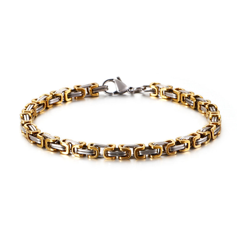 MAX 18k Gold Plated Buckle Bracelet