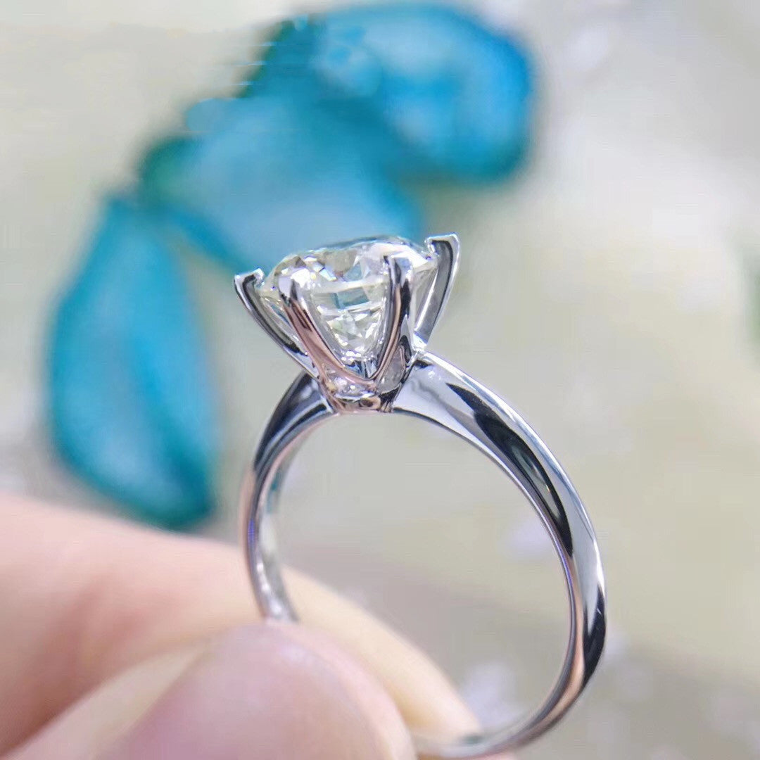 Herz Pfeil Zirkon Moissanite Ring