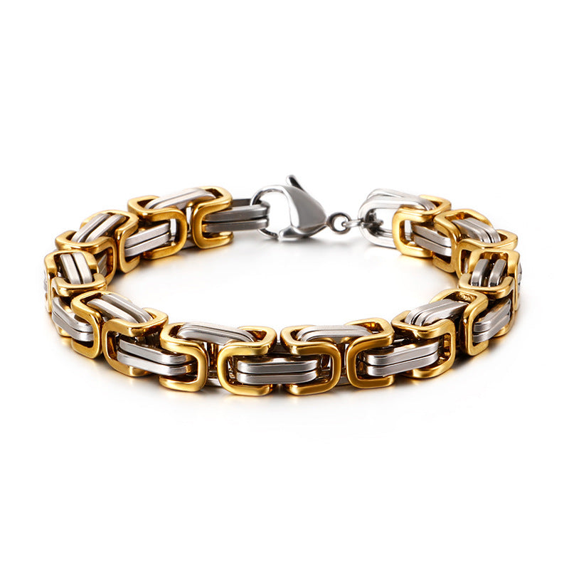 MAX 18 Karat vergoldetes Schnallenarmband