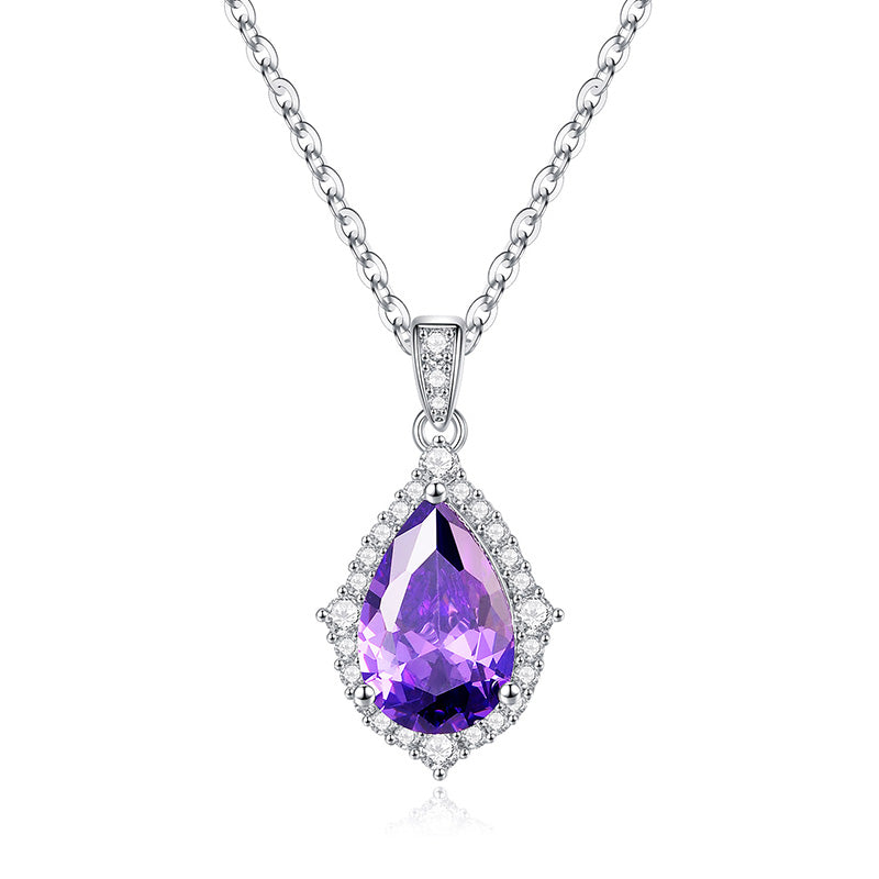 Amethyst Pendant Women