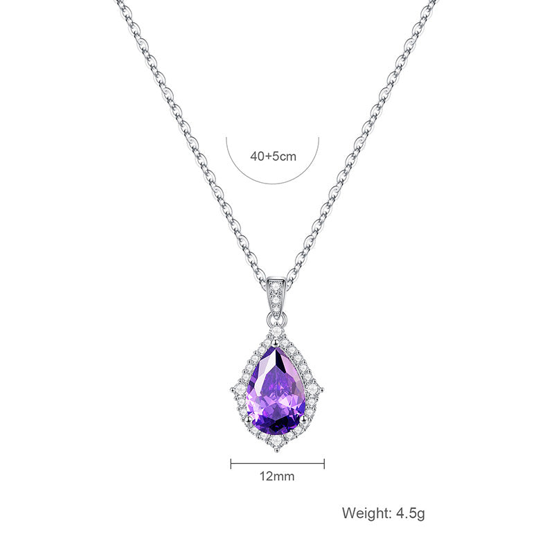 Amethyst Pendant Women