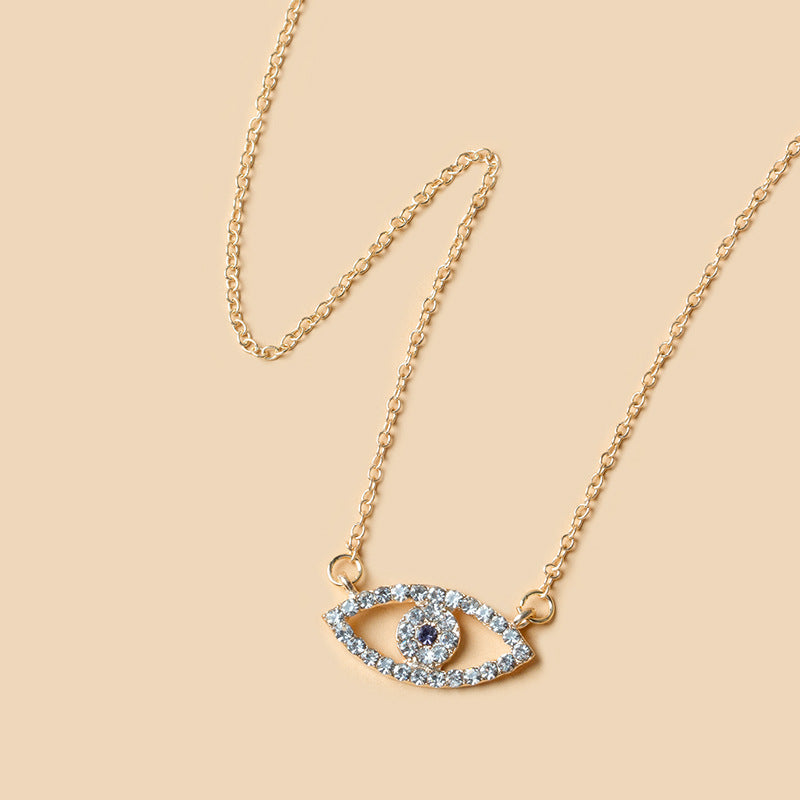 Ourshi Eye Necklace 18k Gold Platted