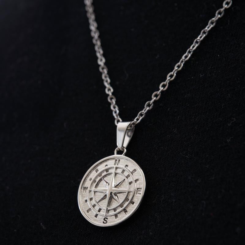 Karl Compass Pendant Necklace