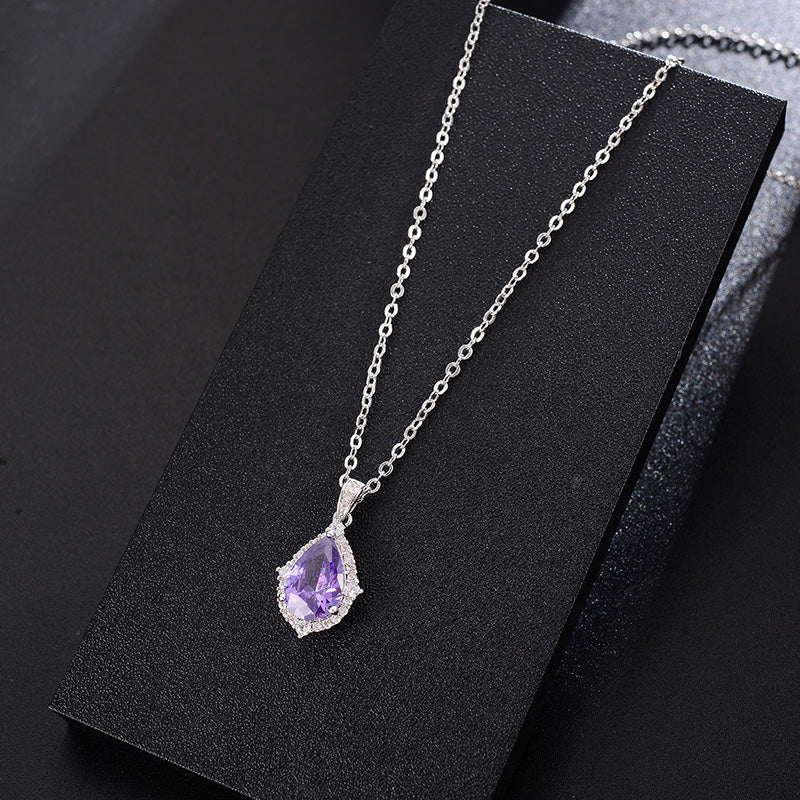 Amethyst Pendant Women