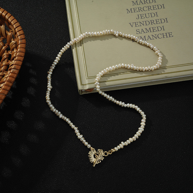 Sparkle Pearl Necklace for Women