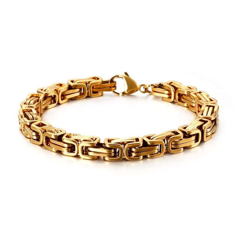 MAX 18k Gold Plated Buckle Bracelet