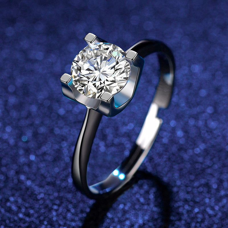 Herz Pfeil Zirkon Moissanite Ring